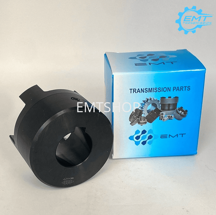 Полумуфта GE 90-100 B с готовым отверстием d100 шпон паз 28х6,4мм+винт М12 СТАЛЬ, EMT | EMT