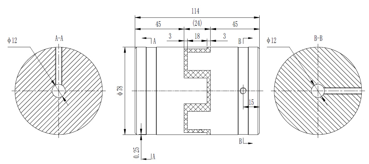 Муфта кулачковая стальная XL4-12x12 (GE-T 45B-45B/RED 98Sh), EMT | ЕМТ