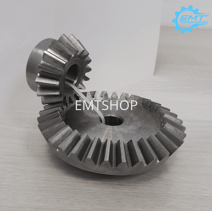 Коническая пара прямозубая (A) C35A483, передат. число=1:3, M=3,5, Z=16/48, EMT | EMT