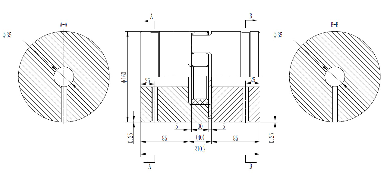 Муфта кулачковая стальная XL9-35x35 (GE-T 90B-90B/RED 98Sh), EMT | ЕМТ
