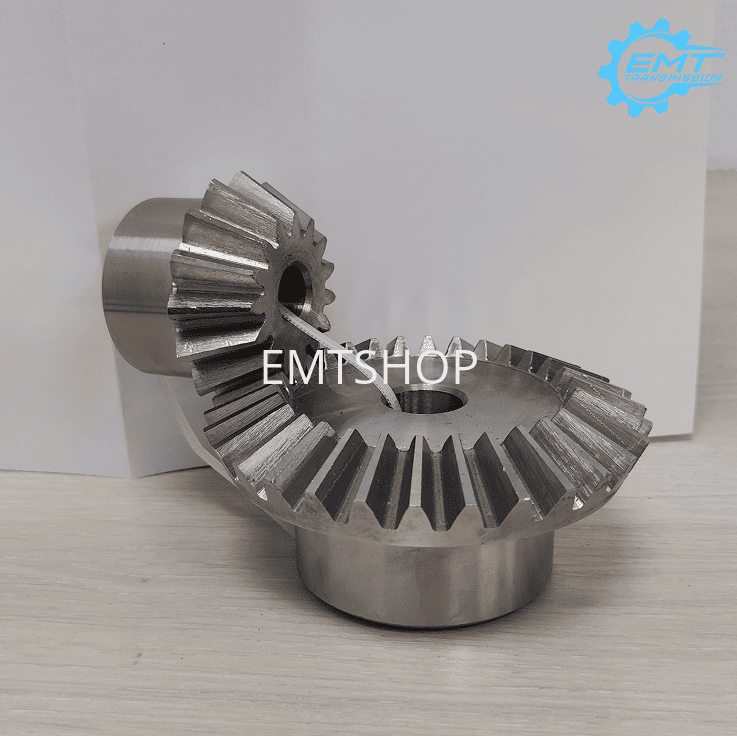 Коническая пара прямозубая (B) C30B240 передат. число=1:1,5, M=3, Z=16/24, EMT | EMT