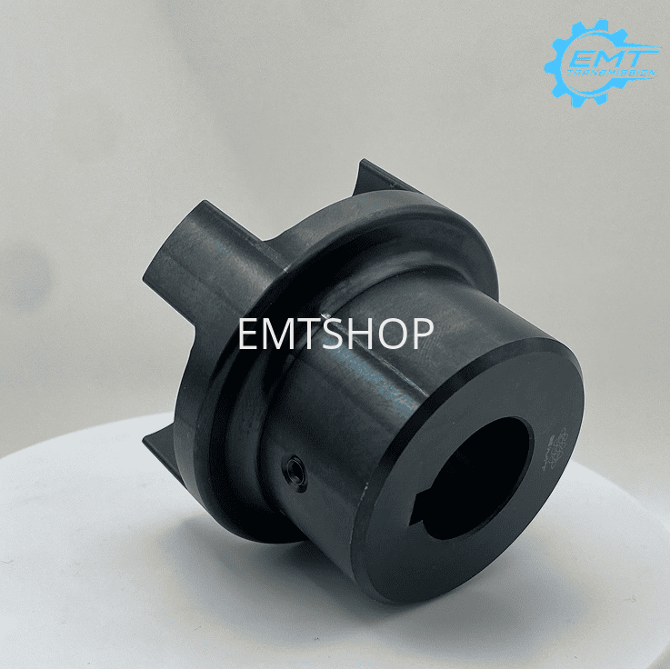 Полумуфта GE 24-32 A с готовым отверстием d22 шпон паз 6х2,8мм+винт М5 СТАЛЬ, EMT | EMT