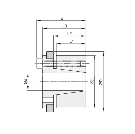 Втулка зажимная BK 71 (RCK 71) 130x180 (KLDB130), EMT | ЕМТ