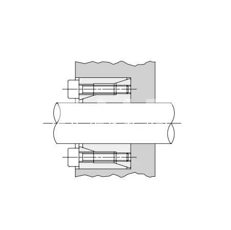 Втулка зажимная BK 61 (RCK 61) 12x22 (KLSS012), EMT | ЕМТ