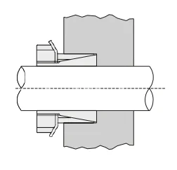 Втулка зажимная BK 26/1 (RCK 26) 55x65 (KLFF055), EMT | ЕМТ