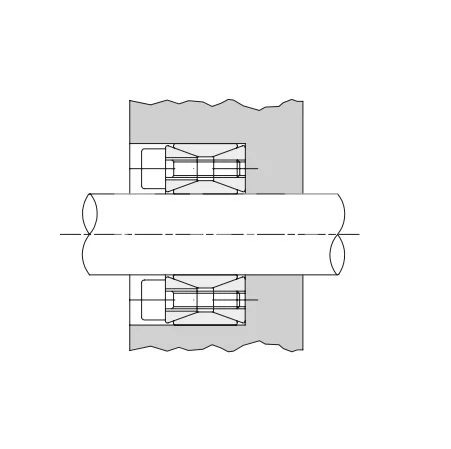 Втулка зажимная BK 40 35x60 из нержавеющей стали, EMT | ЕМТ