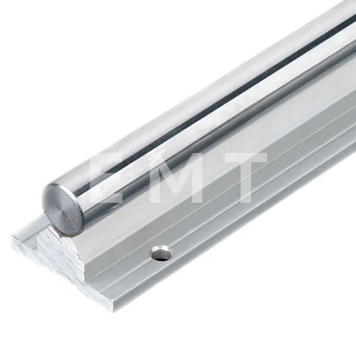 Вал прецизионный хромированный с опорой TBR20, 4010 мм, EMT | ЕМТ