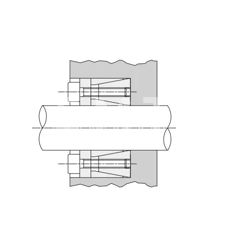 Втулка зажимная BK 45 (RCK 45) 40x62 (KLHH040), EMT | ЕМТ