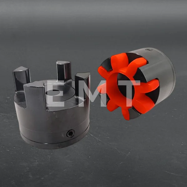 Муфта кулачковая стальная XL7-25x25 (GE-T 70B-70B/RED 98Sh), EMT | ЕМТ