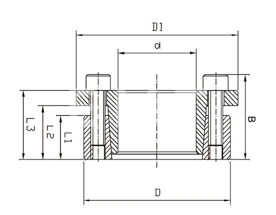 Втулка зажимная BK 16 (RCK 16) 85x125 (KLAB085), EMT | ЕМТ